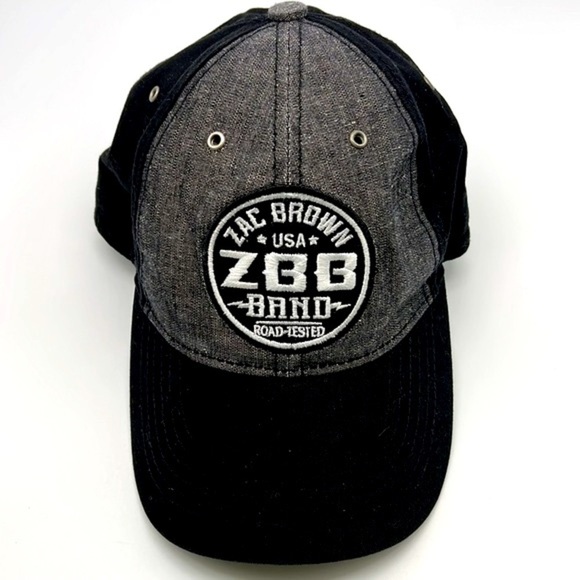 Southern Ground - Zac Brown Band ZBB Road Tested Black & Gray Baseball Hat - Picture 4 of 9